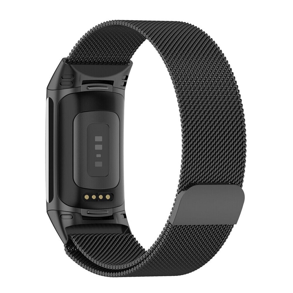 Fitbit Charge 5 Milanese szíj Fekete kiadás karkötő