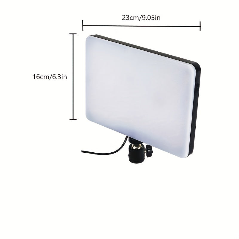 LED Photo Light Stand With Adjustable Aluminum Tripod And Studio Lamp