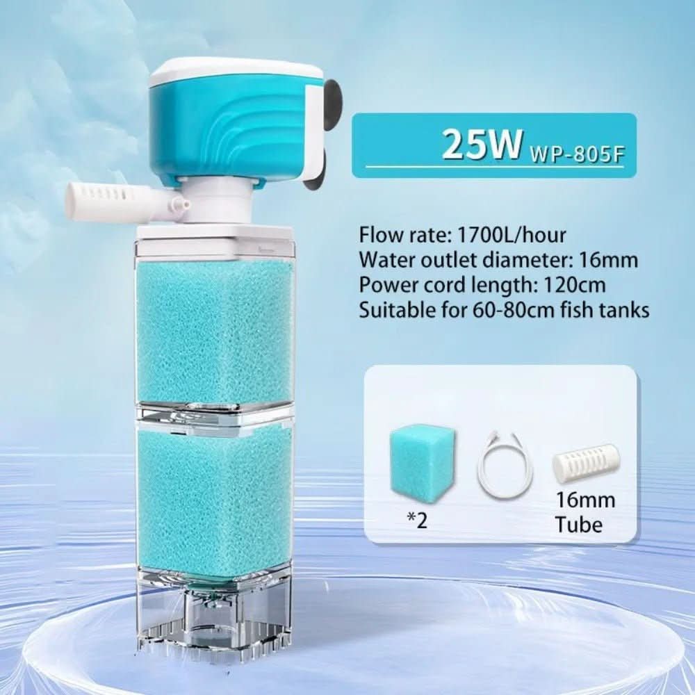 ClearFlow Pro 5 az 1-ben akváriumszűrő rendszer édesvízi tartályokhoz