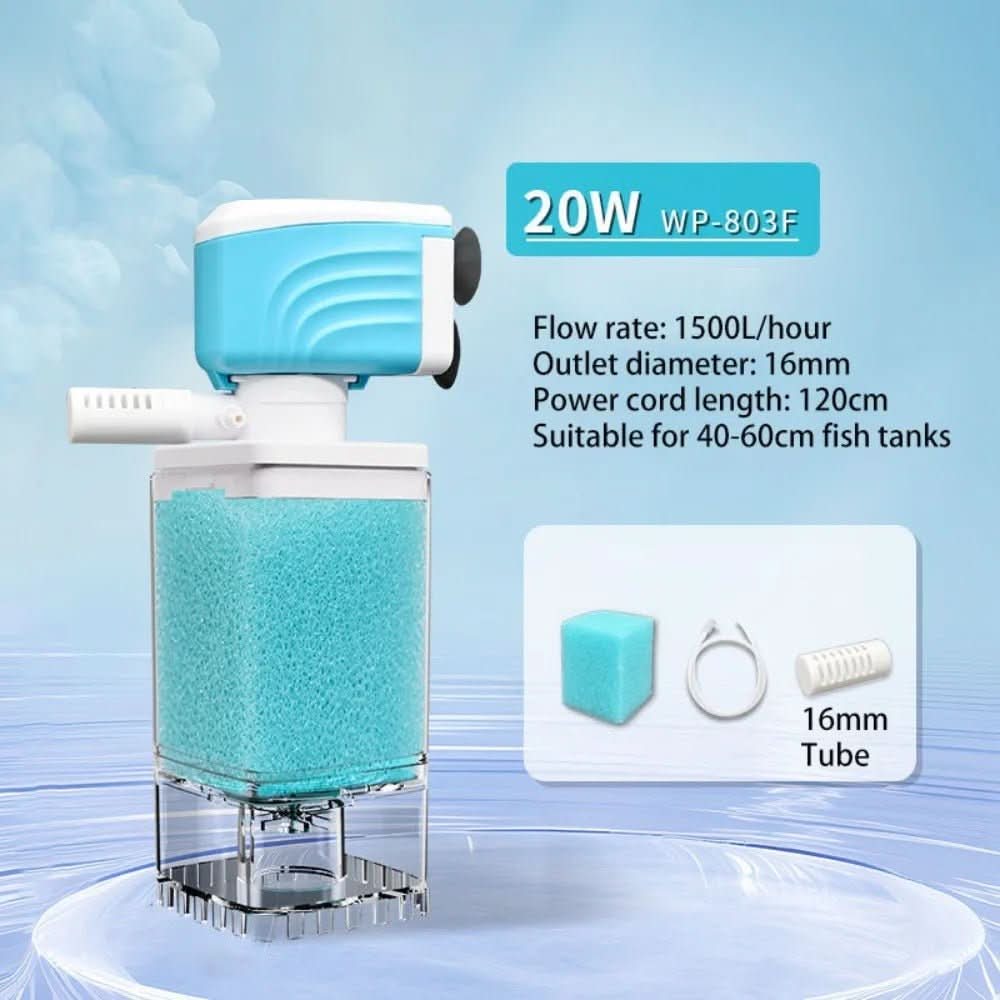 ClearFlow Pro 5 az 1-ben akváriumszűrő rendszer édesvízi tartályokhoz