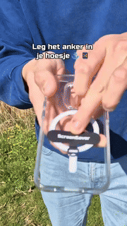 盗難防止ベルトクリップ付き伸縮式スマホセキュリティホルダー