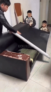 家具・アクセサリー用の自己粘着PUレザー修理パッチ
