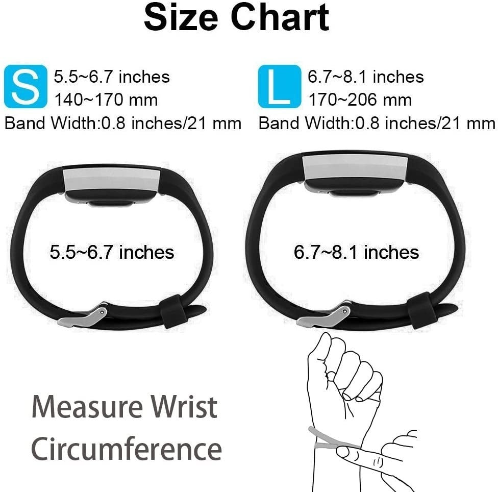 Black Diamond szilikon szíj Fitbit Charge 2 Black készülékhez