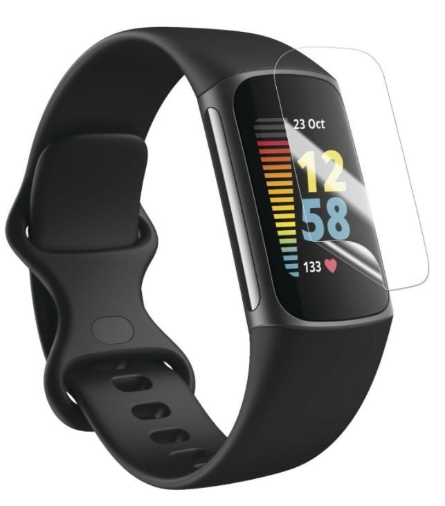 Fitbit Charge 5 kijelzővédő műanyag fólia