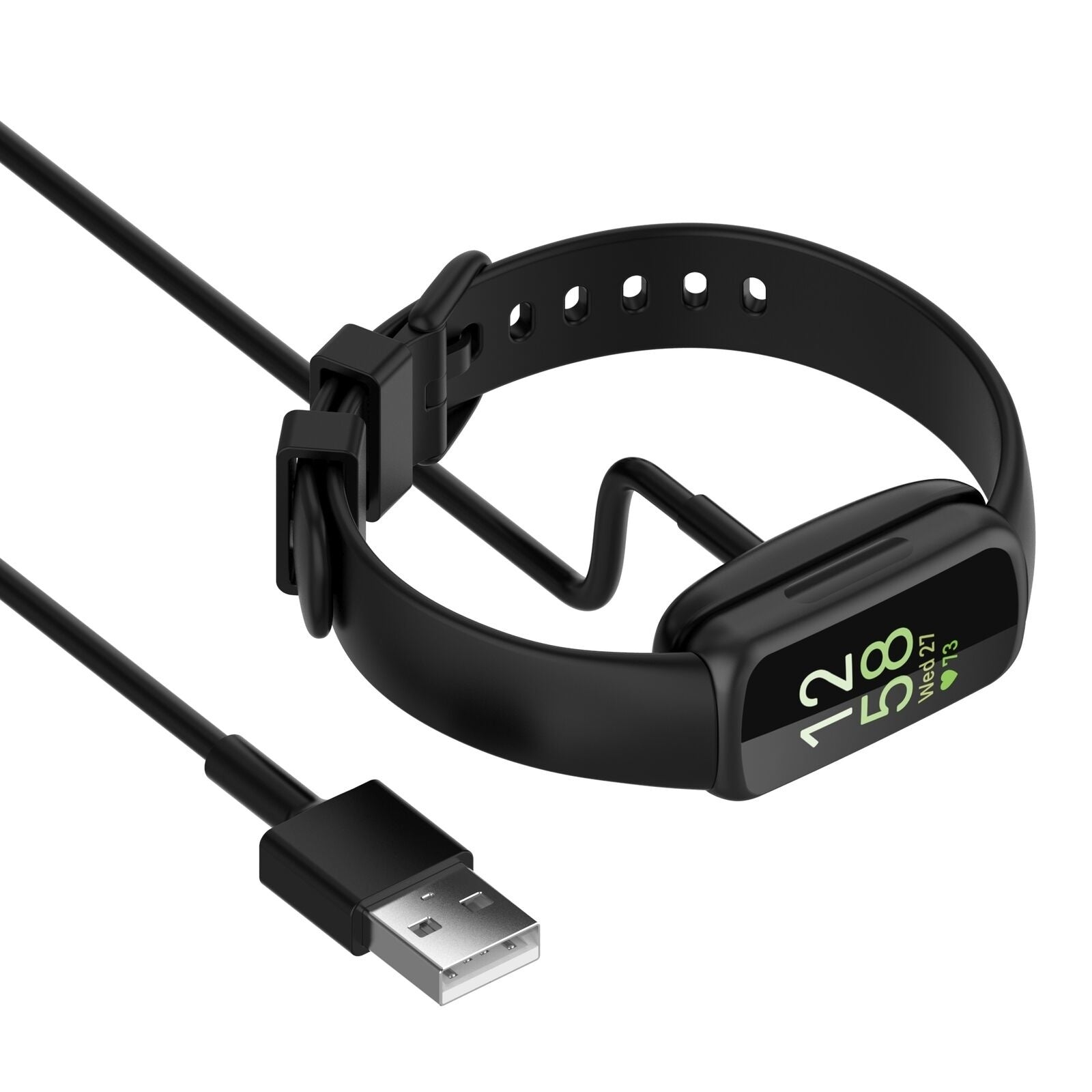 Fitbit Inspire 3 USB töltő és töltőkábel, hordozható