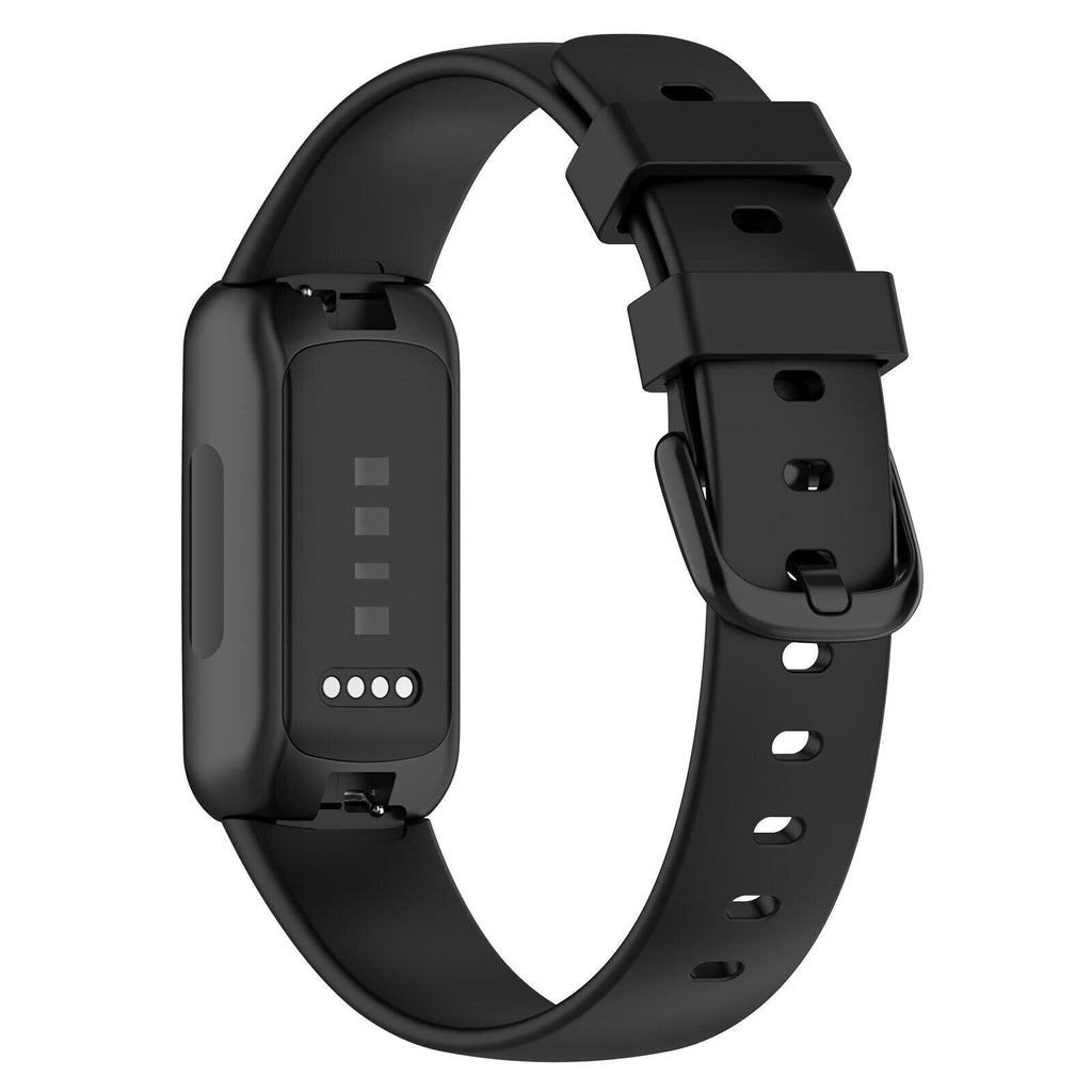 Fitbit Inspire 3 fekete szilikon szíj cserepánt