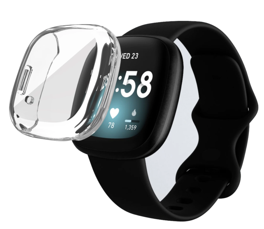 Fitbit Sense átlátszó védőtok órához