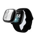 Fitbit Versa 3 fekete szilikon tok órához