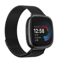 Fitbit Versa 4 Milanese Fém Szíj Fekete Színben Versa 4-hez