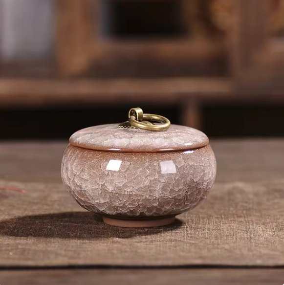 ウィロークレスト セラミック ペット骨壺 手作りのペットメモリアル