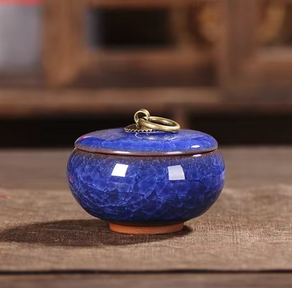 ウィロークレスト セラミック ペット骨壺 手作りのペットメモリアル