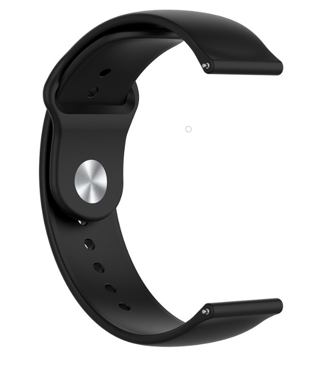 Fekete sport szíj Samsung Galaxy Watch 3 45 mm-es órához