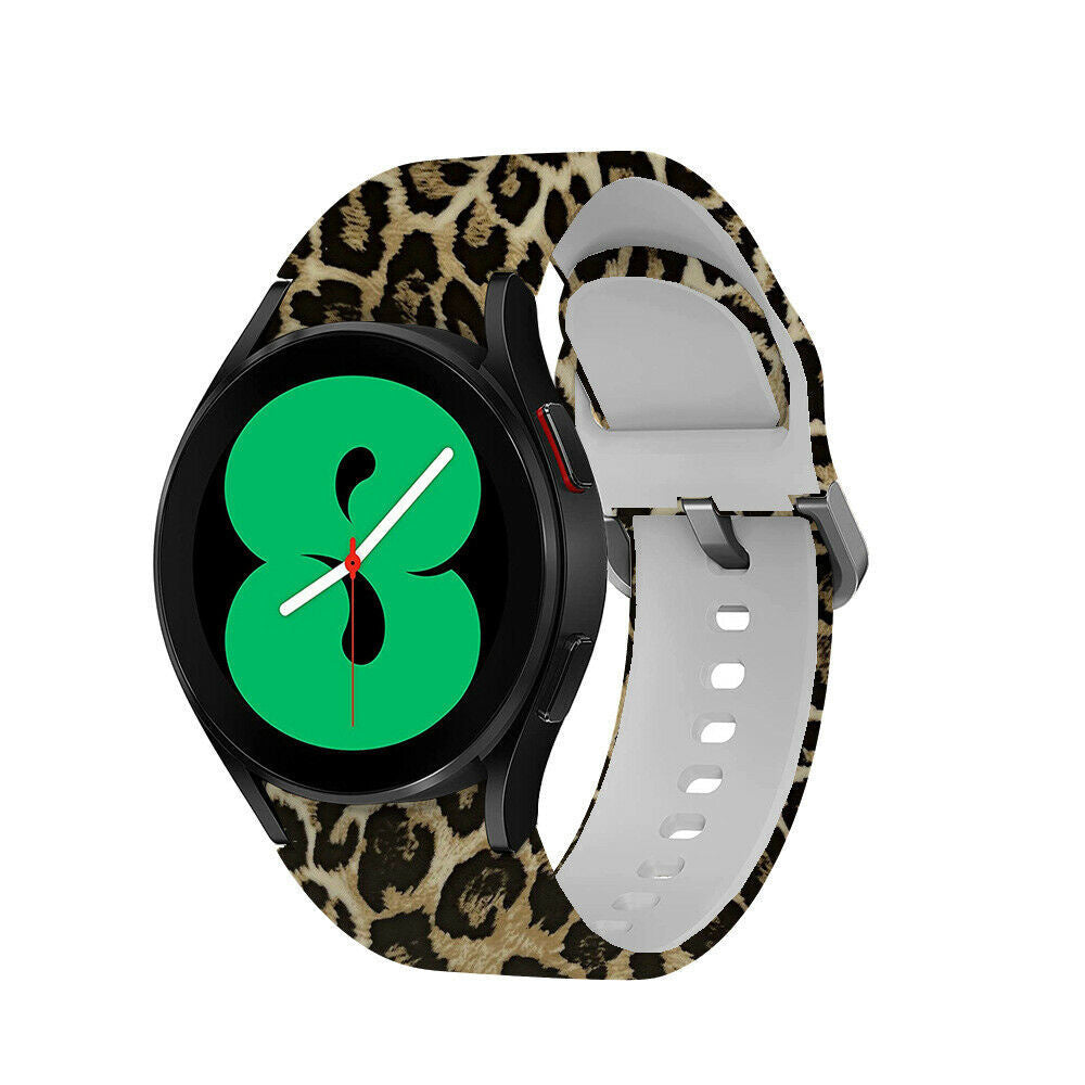 Lucky Leopard 40 mm-es szíj Samsung Galaxy Watch 4-hez