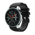 Fekete szilikon szíj Samsung Galaxy Watch 46 mm-hez