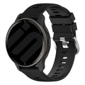 Fekete szilikon szíj Garmin Forerunner 245 okosórához