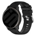 Garmin Vivoactive 4 fekete szilikon szíj cserepánt