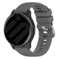 Sötétszürke szilikon szíj Garmin Vivoactive 4 órához