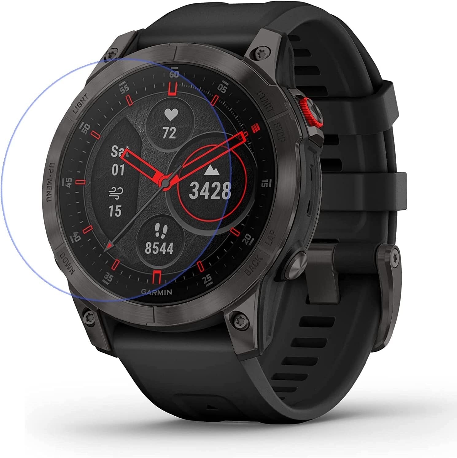 Garmin Epix Gen 2 üveg képernyővédő okosóra kijelzőhöz