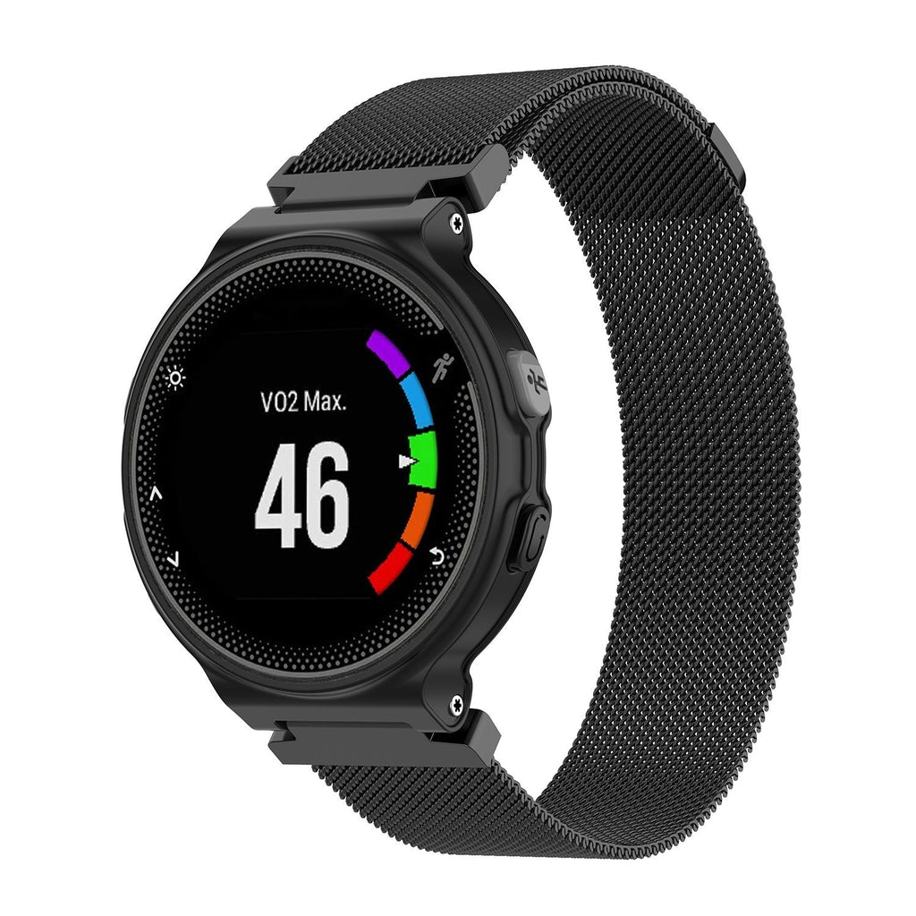 Garmin Forerunner 735XT fekete Milanese szíjas óra