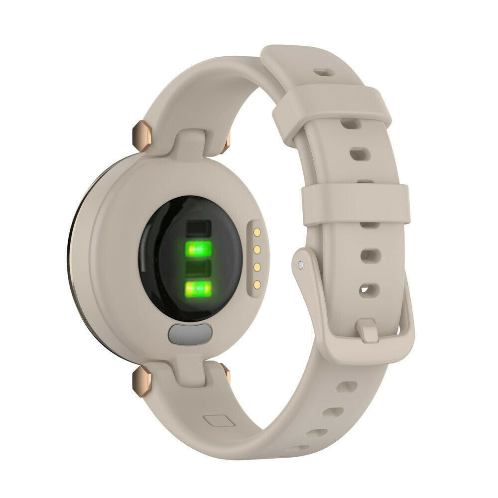 Garmin Lily szürke szilikon szíj cserepánt Garmin Lilyhez
