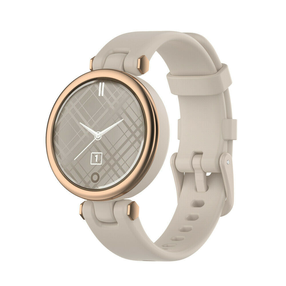 Garmin Lily szürke szilikon szíj cserepánt Garmin Lilyhez