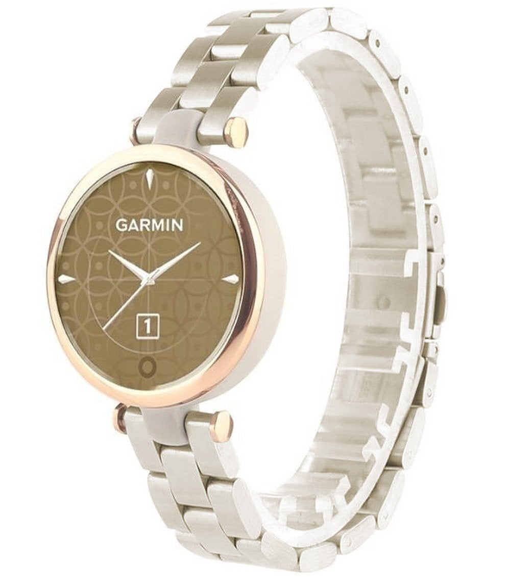 Garmin Lily pezsgőszínű acél szíj cserepánt