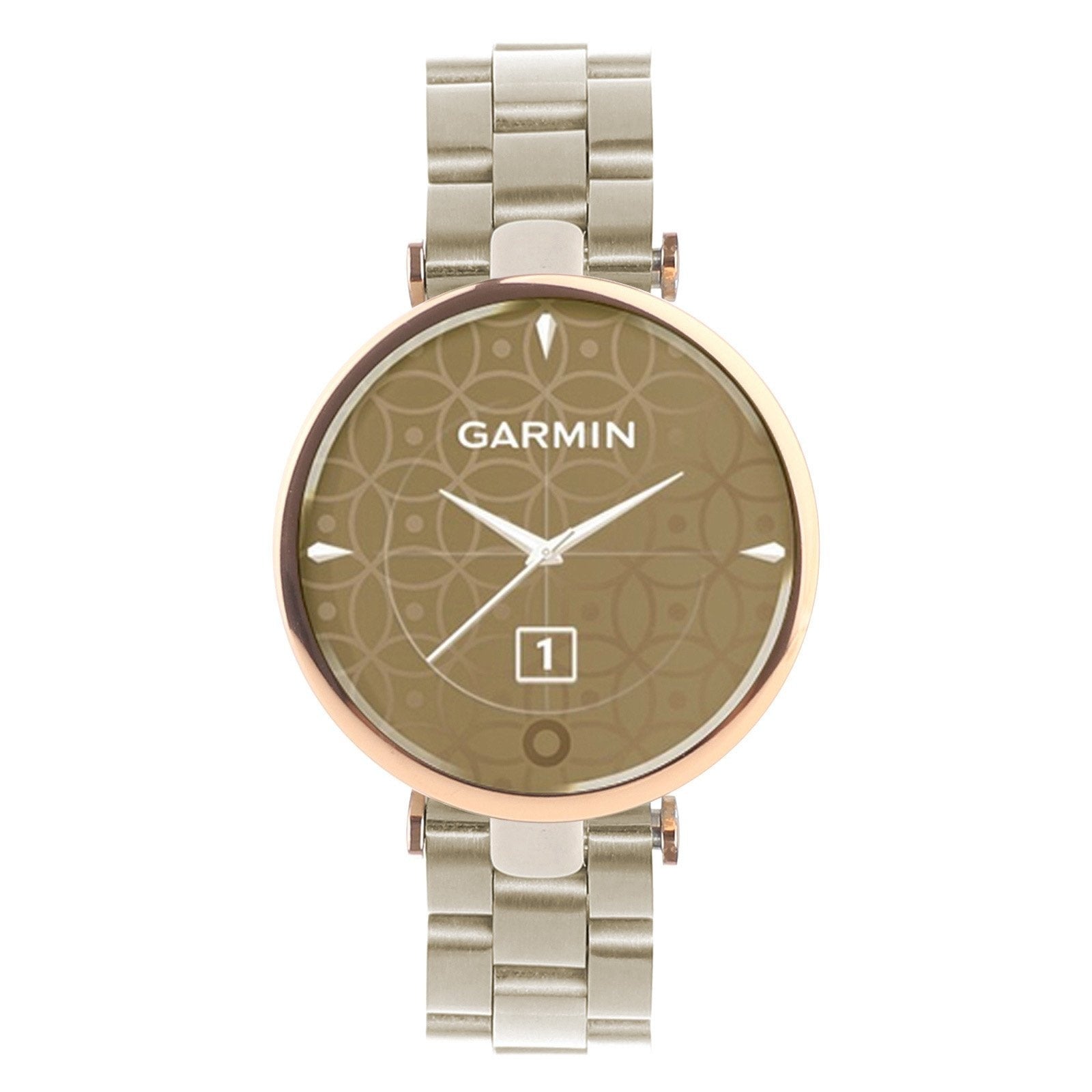 Garmin Lily pezsgőszínű acél szíj cserepánt