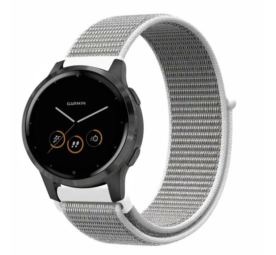 Garmin Vivoactive 4S okosóra szürke nylon szíjjal