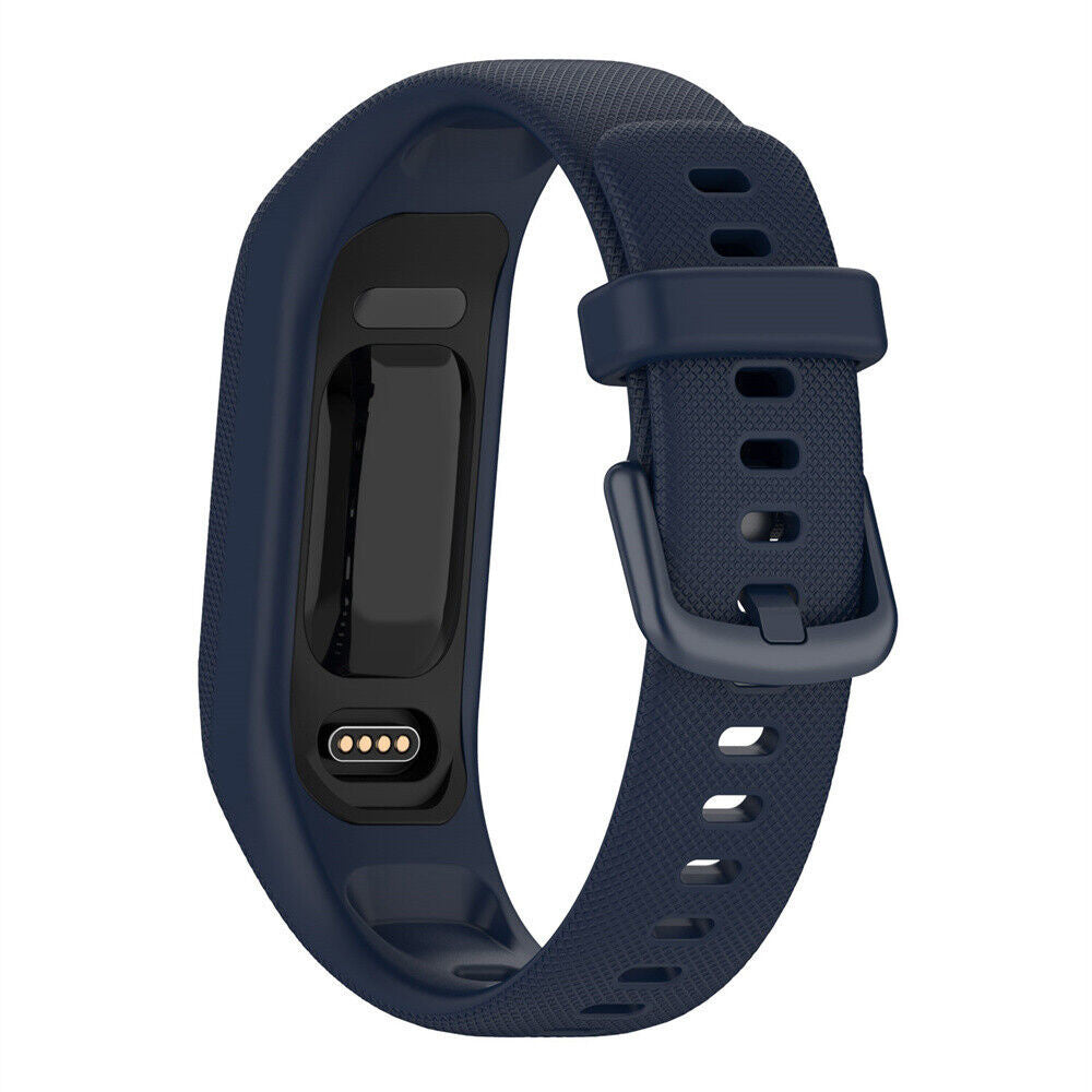 Garmin Vivosmart 5 szilikon szíj sötétkék színben