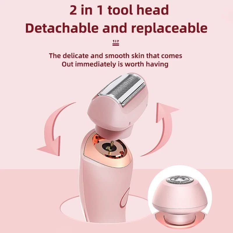 LumaShave Electric Shaver With LED Light For Precise Skin Friendly Shaving