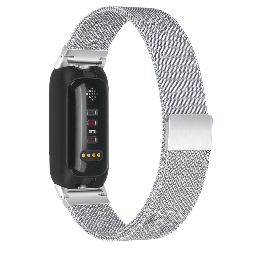Fitbit Inspire 3 Milanese szíj Ezüst kivitelű kiadás
