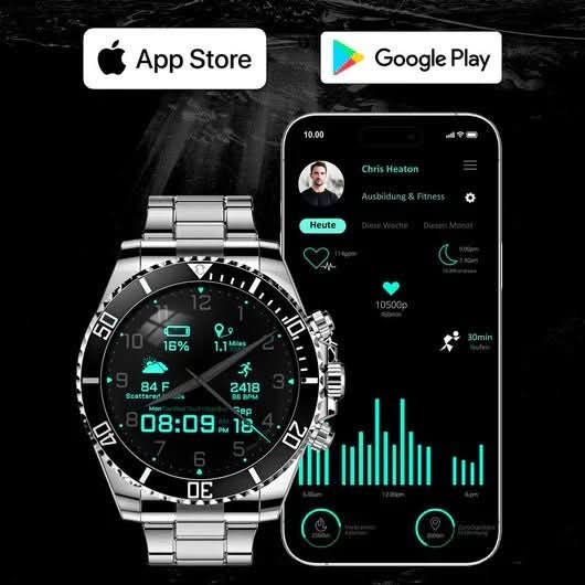 サミットガード プロ タクティカル スマートウォッチ GPS・健康モニタリング搭載 アウトドア用