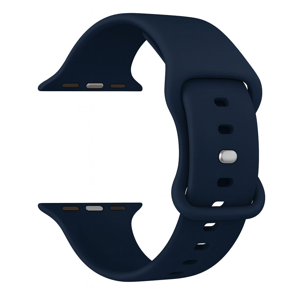 Apple Watch Classic szilikon szíj sötétkék színben