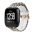 Lucky Leopard Fitbit Versa és Versa 2 szilikon szíj