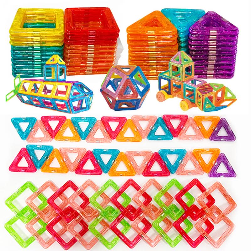 NovaCraft マグネットブロックセット 4歳以上 子どもの創造力を刺激