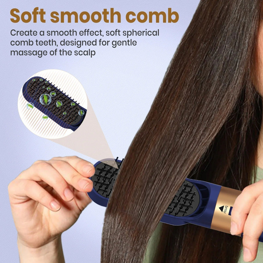 VexaFlow 5-in-1 ヘアスタイラー 1000W 高速ホットエアブラシ イオン赤外線付き