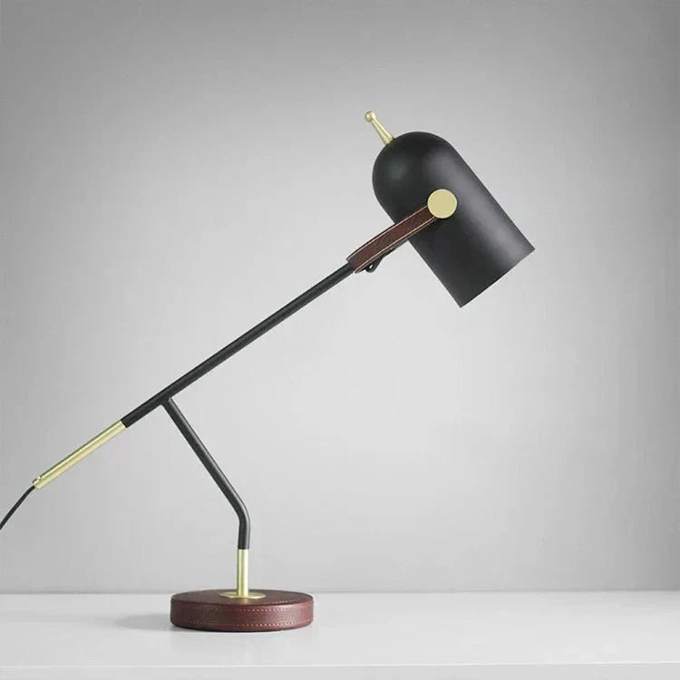 Aurora modern fém asztali lámpa E27 LED-del olvasáshoz és hangulathoz
