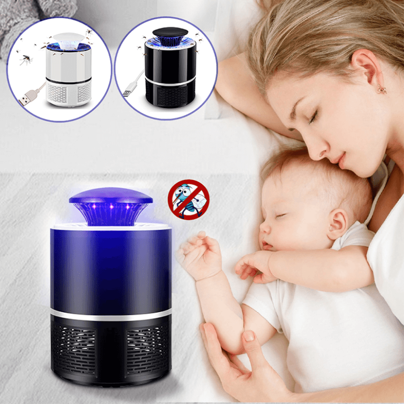 Silent UV Mosquito Lamp for Non-Toxic Protection by LumaSafe