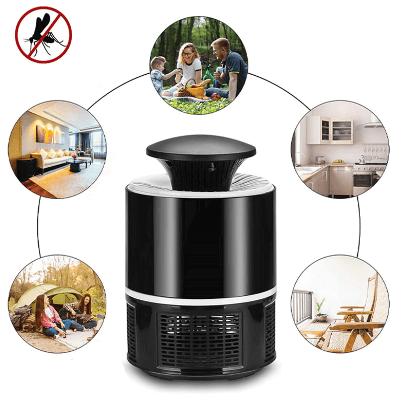 Silent UV Mosquito Lamp for Non-Toxic Protection by LumaSafe