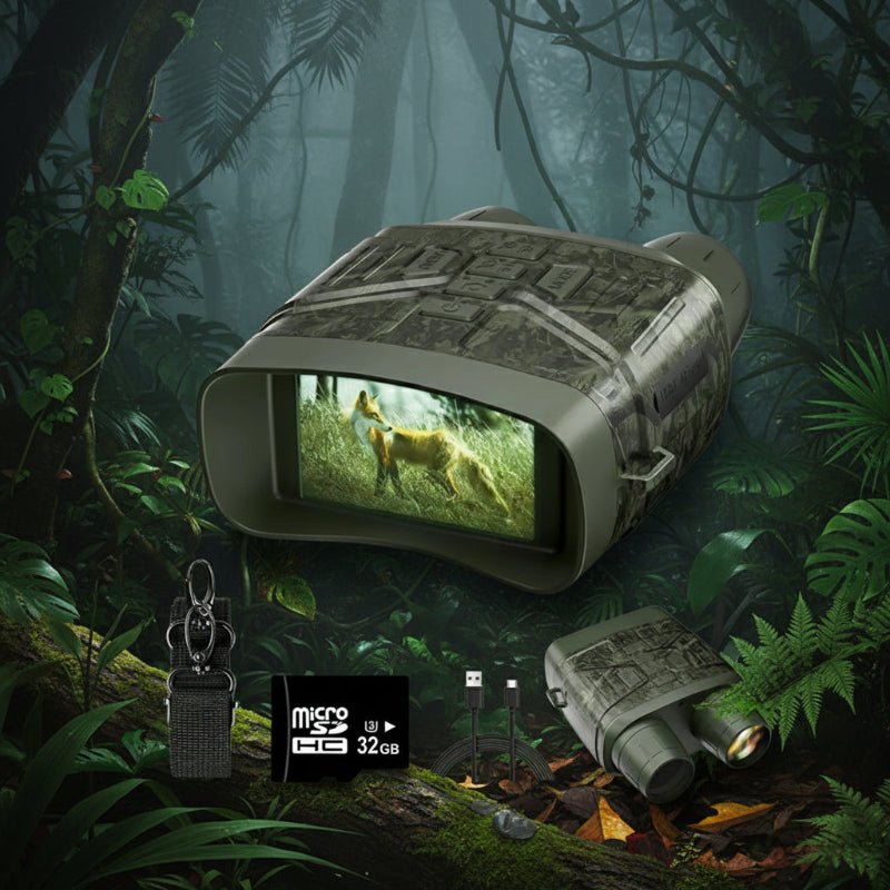 LumenSight 4K ナイトビジョン双眼鏡 赤外線搭載 36MPカメラ付き ハンター向け