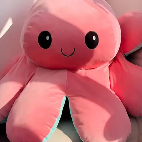 スナグルベイ ふわふわ抱きしめられるタコのぬいぐるみ 子供向け