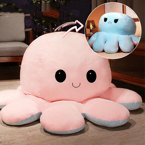 スナグルベイ ふわふわ抱きしめられるタコのぬいぐるみ 子供向け
