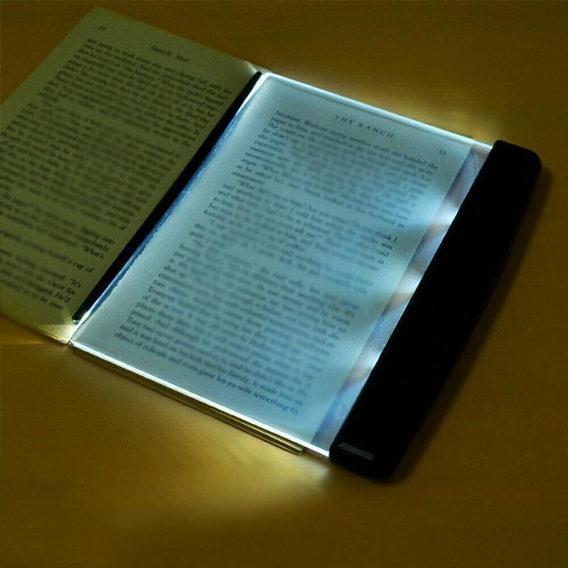 Lampada da Lettura a Pannello Piatto LED NovaLeaf con Modalità Notte