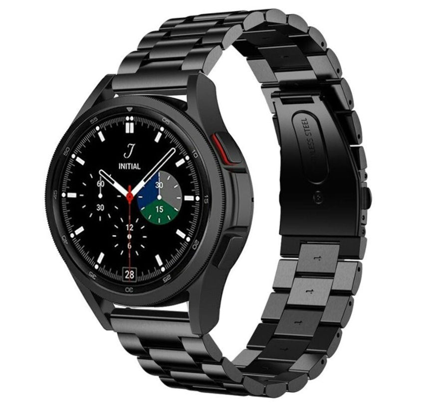 サムスン ギャラクシーウォッチ4 クラシック 46mm スチールストラップ ブラック