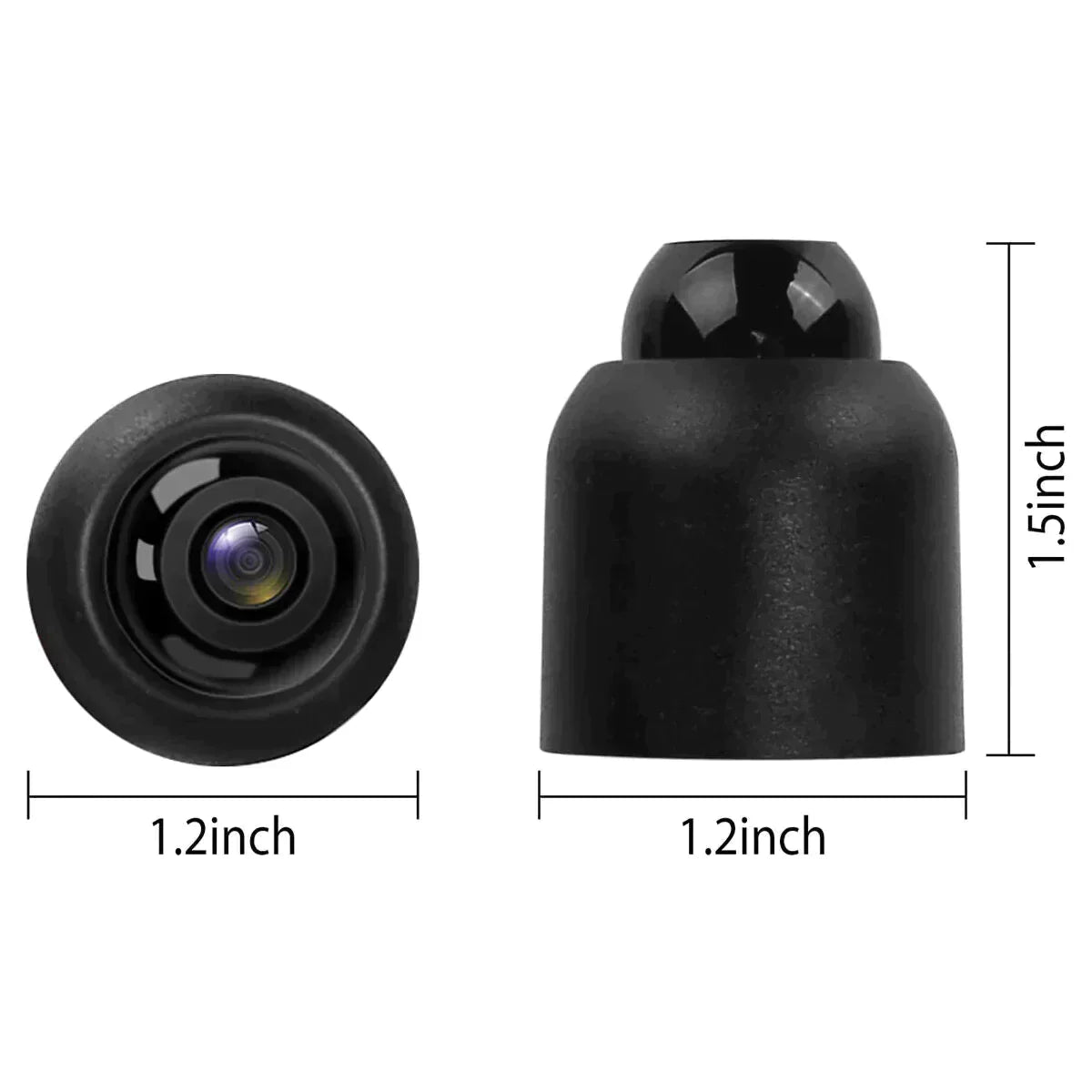 ミニWiFiカメラ2台セット 1080P 140度広角 ナイトビジョン 動体検知付き