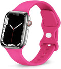 Apple Watch Classic szilikon szíj rózsaszín Apple Watch-hoz