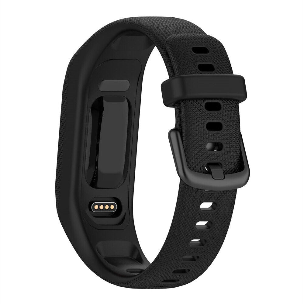 Garmin Vivosmart 5 fekete szilikon szíj Garmin Vivosmart 5-höz