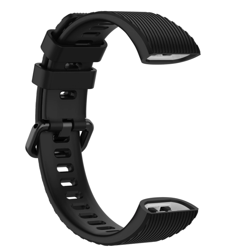 Huawei Band 3/4 Pro fekete szilikon szíj Huawei Band 3/4 Pro-hoz