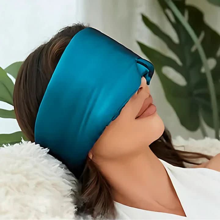 Aurora Silk Mulberry Sovemaske for Rolige Netter
