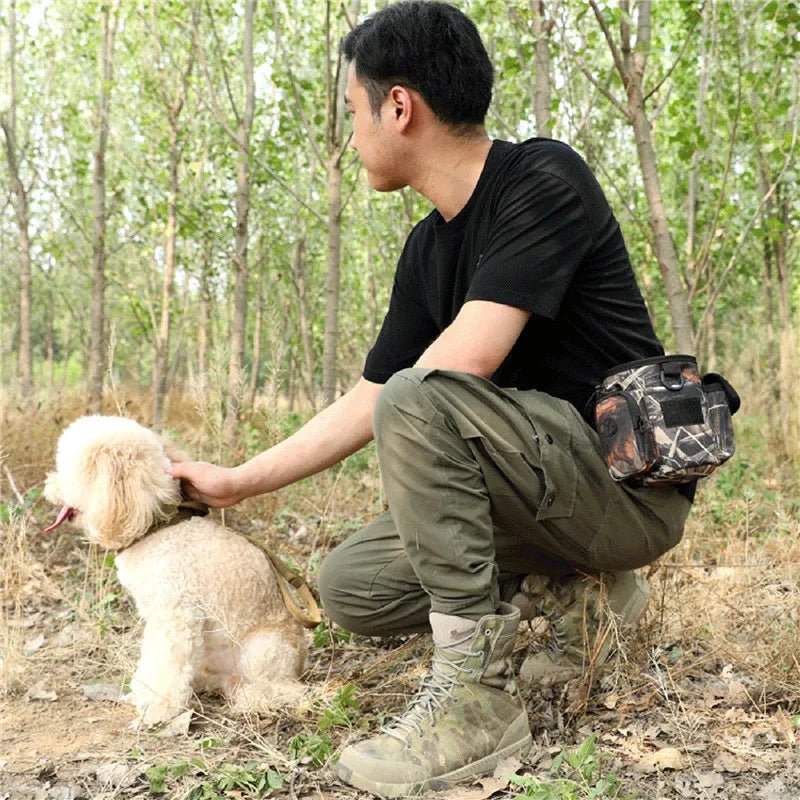 PathPaw 犬用トリーツポーチ クイックアクセスジッパー＆多機能コンパートメント付き